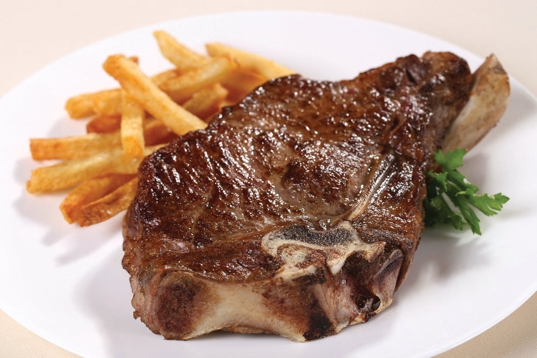 Dry Aged USDA Prime Bone-In NY Strip — High-Heat Grill Method